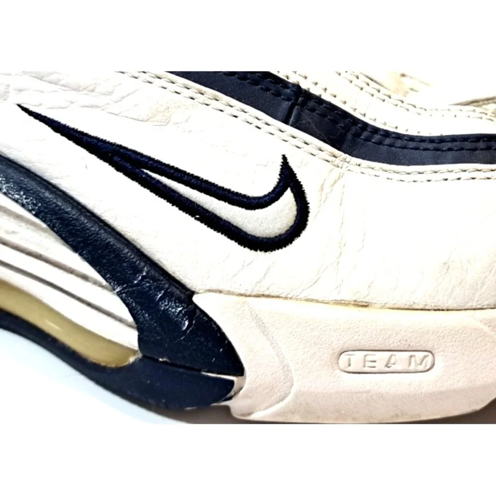 Vtg Y2K Nike Max Air Team Basketball Sneakers Womens 8 Shoes White 831039 101 00
